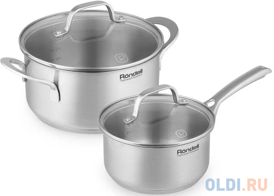 

Набор посуды Rondell Asset RDS-1708 4 предмета