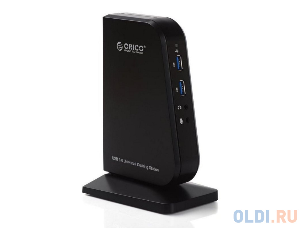 

Док станция универсальная Orico U3HV-S2-BK USB3.0 черный