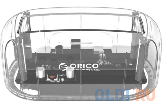 

Док станция для HDD 3.5" SATA, USB3.0 прозрачная, ORICO 6139U3-CR