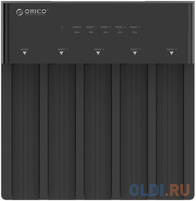 

Док-станция для HDD Orico 6558US3-C (черный) ,