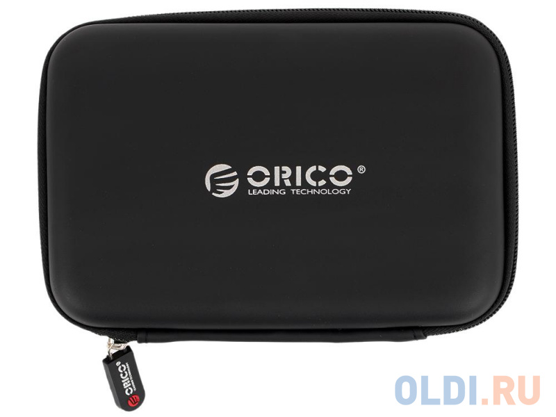 

Чехол для HDD 2.5" ORICO PHB-25-BK, EVA-материал, влагозащита, черный, 160 х 110 х 40 мм
