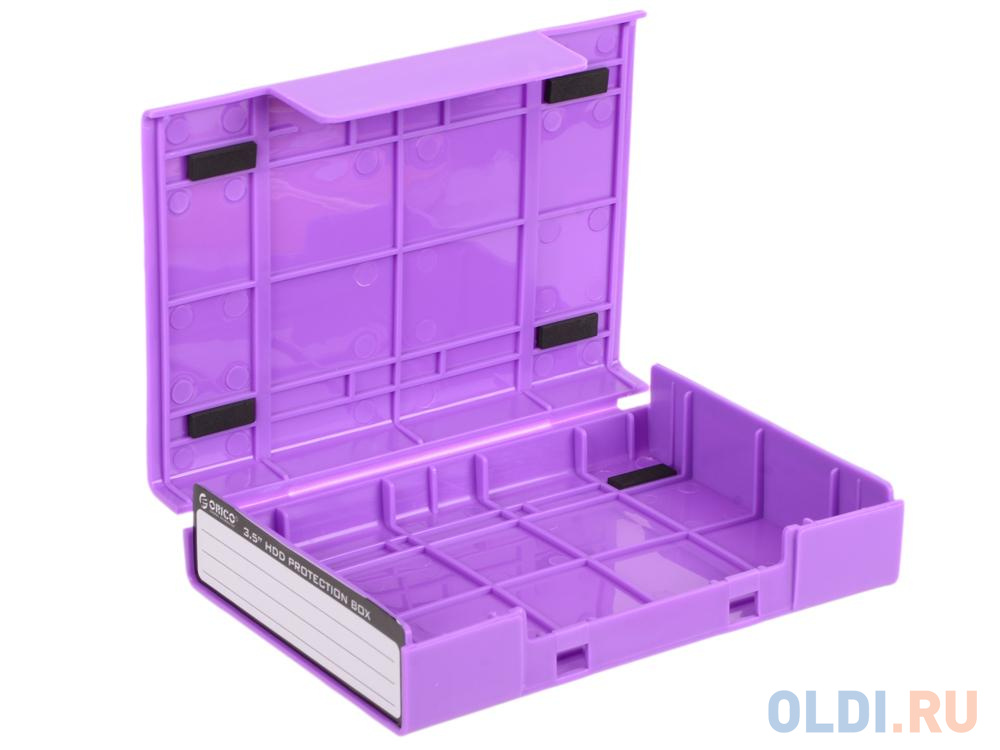 Чехол для HDD 3.5" ORICO PHP-35-PU, пластик, влагозащита, фиолетовый - фото 2
