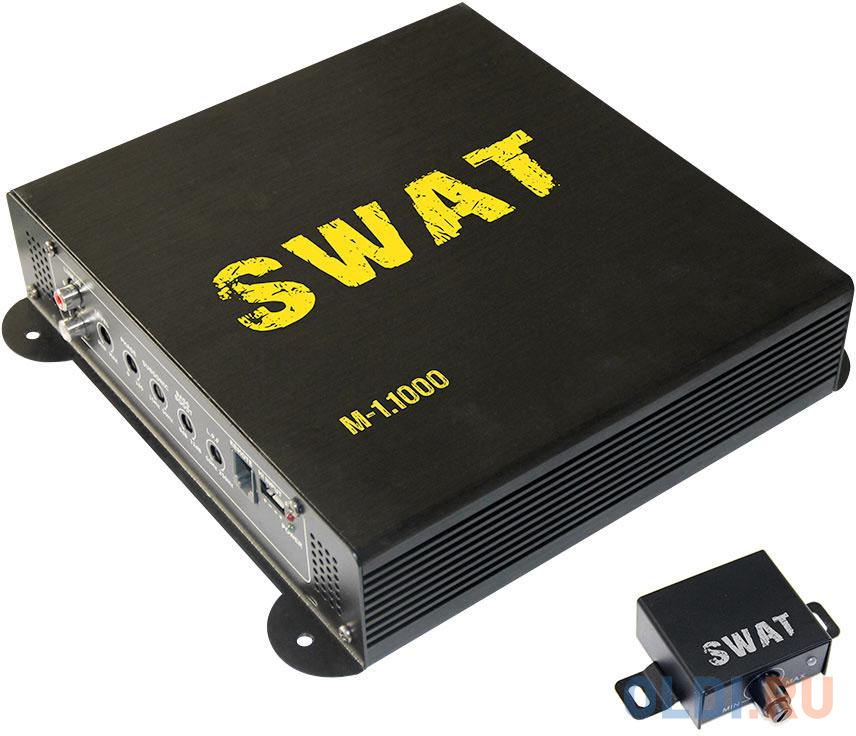 Усилитель автомобильный Swat M-1.1000 одноканальный - фото 5