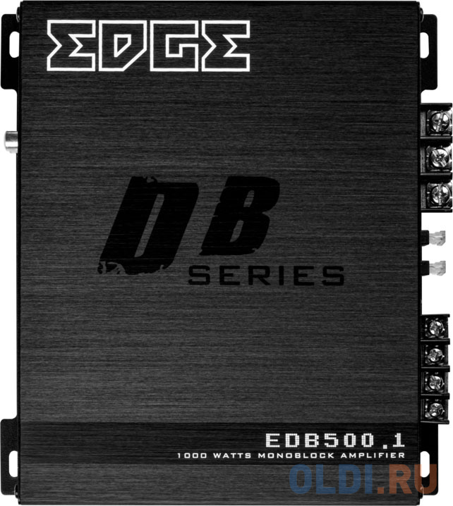 Усилитель автомобильный Edge EDB500.1-E9 одноканальный, цвет чёрный, размер 46x185x205 мм - фото 2