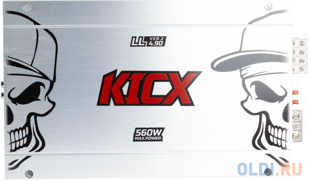 Усилитель автомобильный Kicx LL ver.2 4.90 четырехканальный 2062089 - фото 5