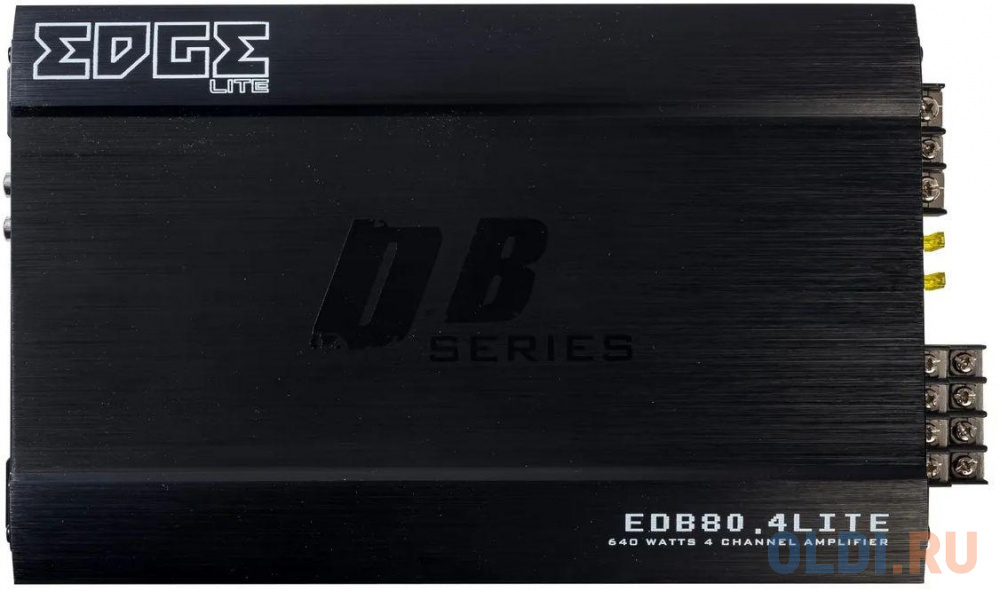 Усилитель автомобильный Edge EDB80.4LITE-E0 четырехканальный - фото 5