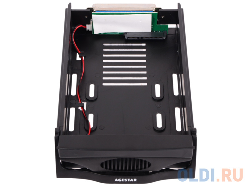 Mobile rack для HDD 3.5" AGESTAR SR3P-S-1F BK черный фото