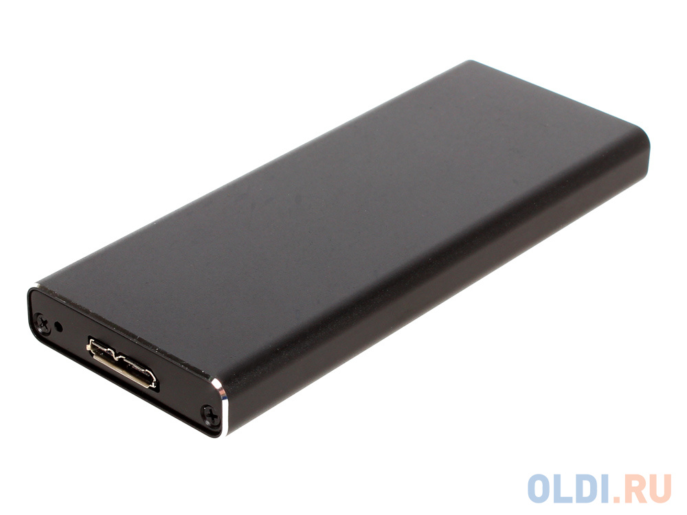 Мобил рек Orient 3502U3, USB 3.0 для SSD M.2 (NGFF) 6Gb/s (ASM1153E), поддержка TRIM, алюминий, черный цвет фото