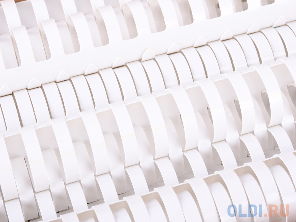 Пружины пластиковые 28 мм белые (230-260 листов) 50 шт, ГЕЛЕОС [BCA4-28W] - фото 3