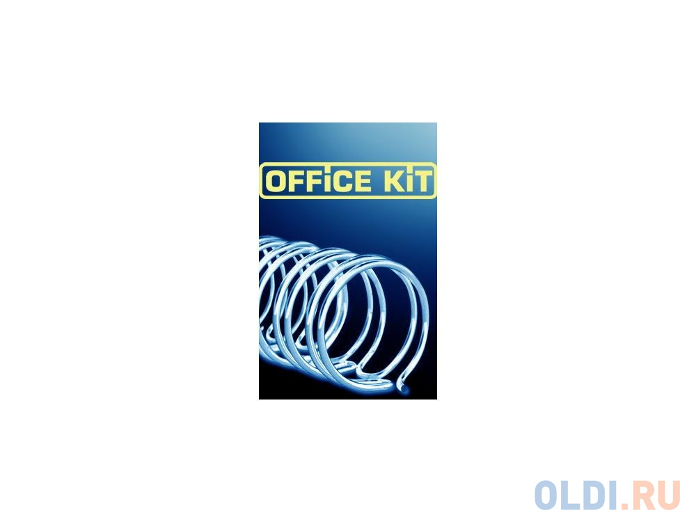 Пружина металлическая Office Kit OKPM916B 14.3мм черный 100шт косметические салфетки zewa everyday 2 х сл 100шт