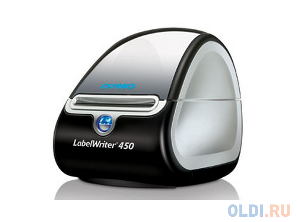 Принтер DYMO LableWriter 450 индустриальный ленточный до 60мм черный/серебро S0838770 - фото 1