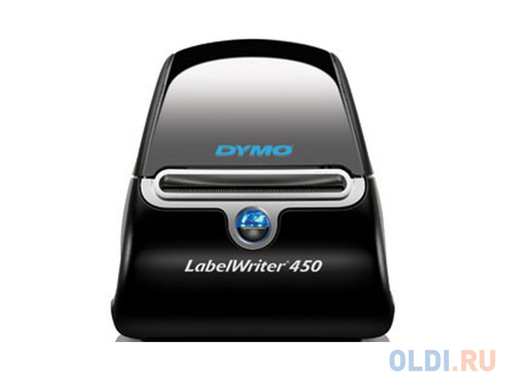 Принтер DYMO LableWriter 450 индустриальный ленточный до 60мм черный/серебро S0838770 - фото 3