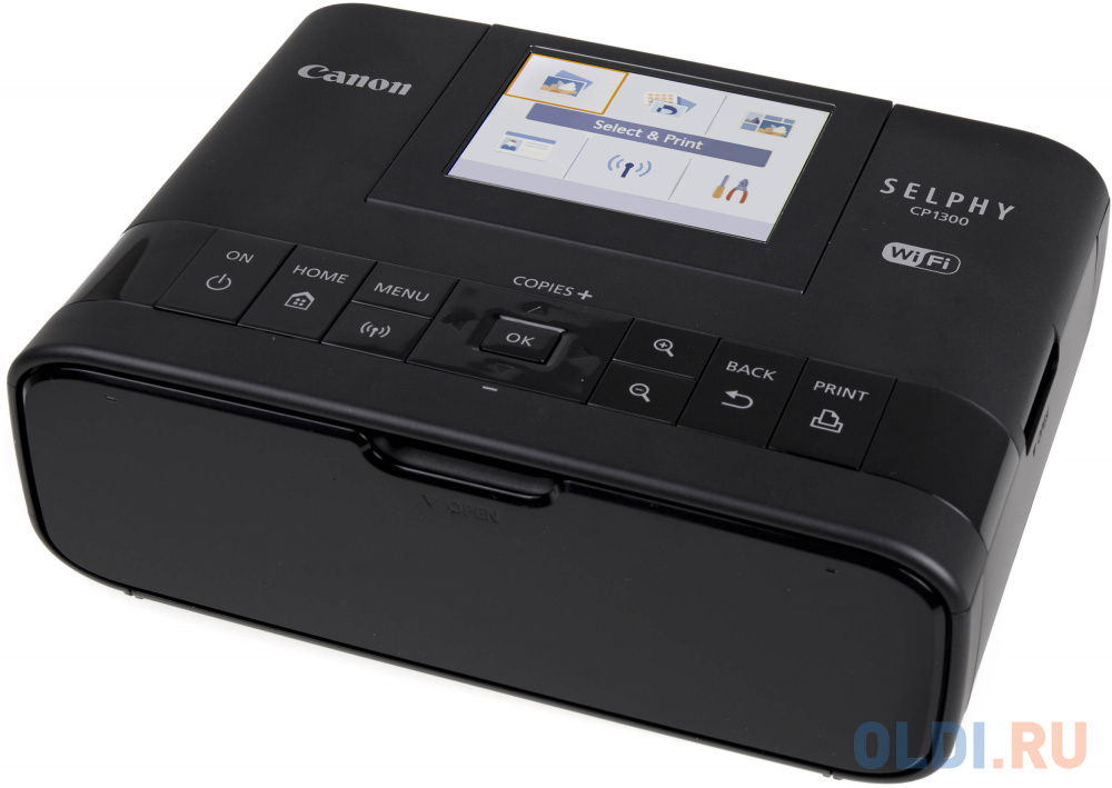 Принтер Canon Selphy 1300 цветной A6 300x300dpi Wi-Fi USB черный 2234C002 - фото 2