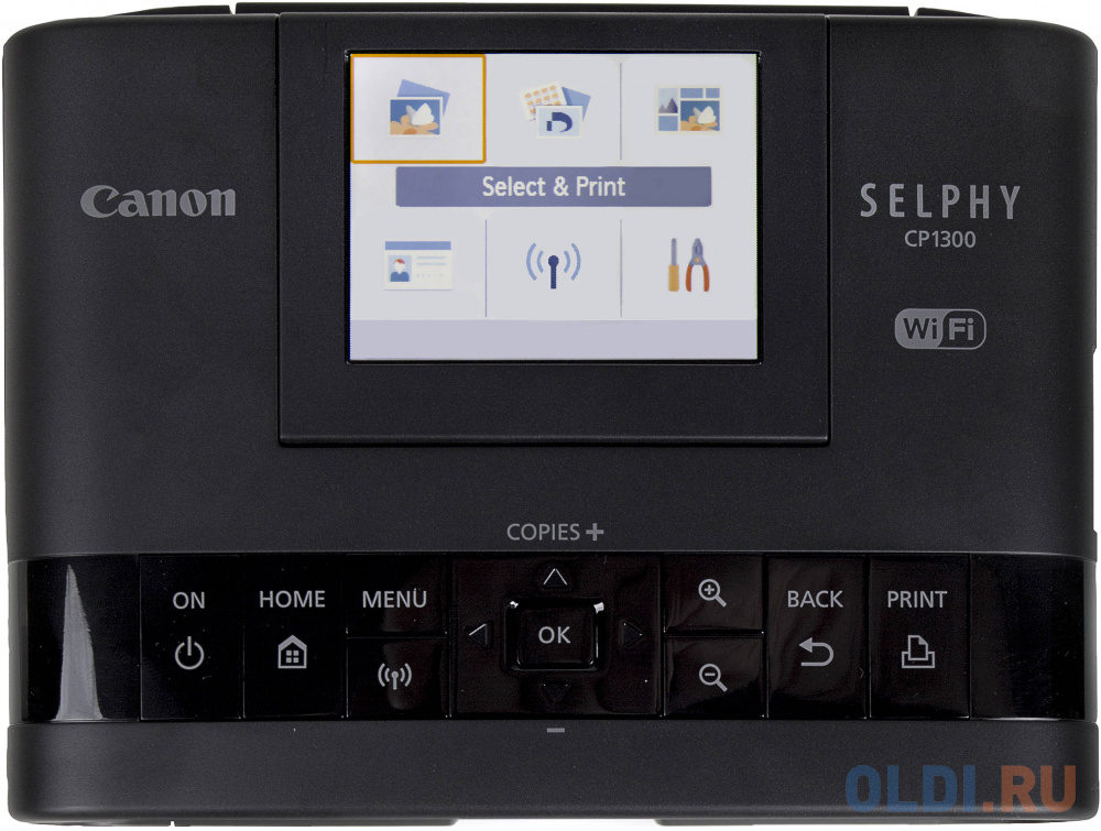 Принтер Canon Selphy 1300 цветной A6 300x300dpi Wi-Fi USB черный 2234C002 - фото 4