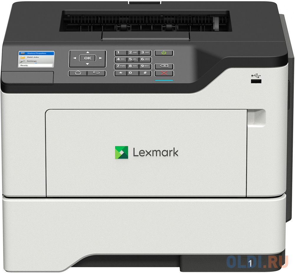 Принтер лазерный Lexmark монохромный MS621dn