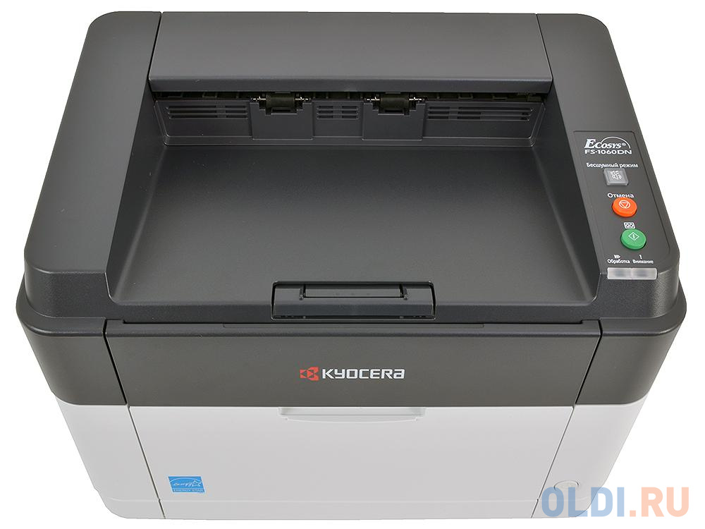 Принтер Kyocera FS-1060DN <Лазерный, 25стр/мин, 600dpi, duplex, LAN, USB2.0, A4 (картридж TK-1120) 1102M33RU0 - фото 4