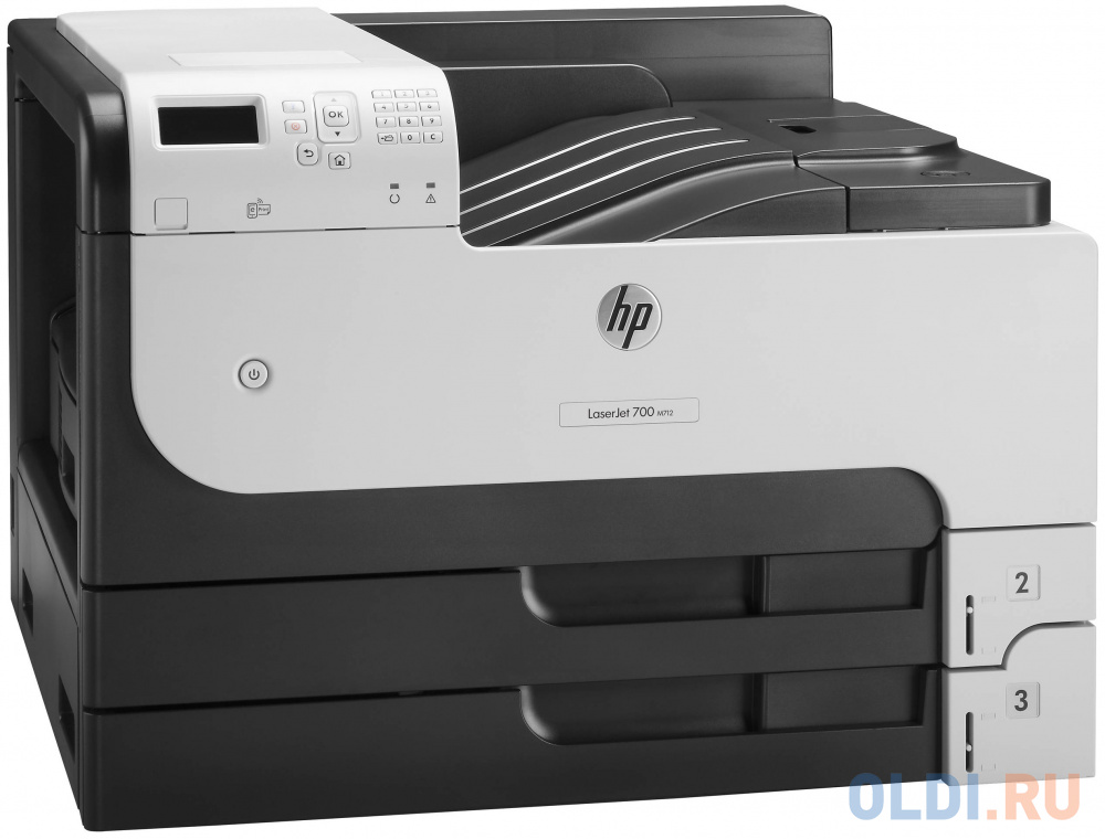Принтер HP LaserJet Enterprise 700 M712dn  CF236A  A3, 41/20 стр/мин, дуплекс, 512Мб, USB, Ethernet (замена Q7543A LJ5200, Q7545A LJ5200tn) картридж t2 cf214x для hp lj enterprise 700 m712dn 700 m725dn 17500стр tc h214x