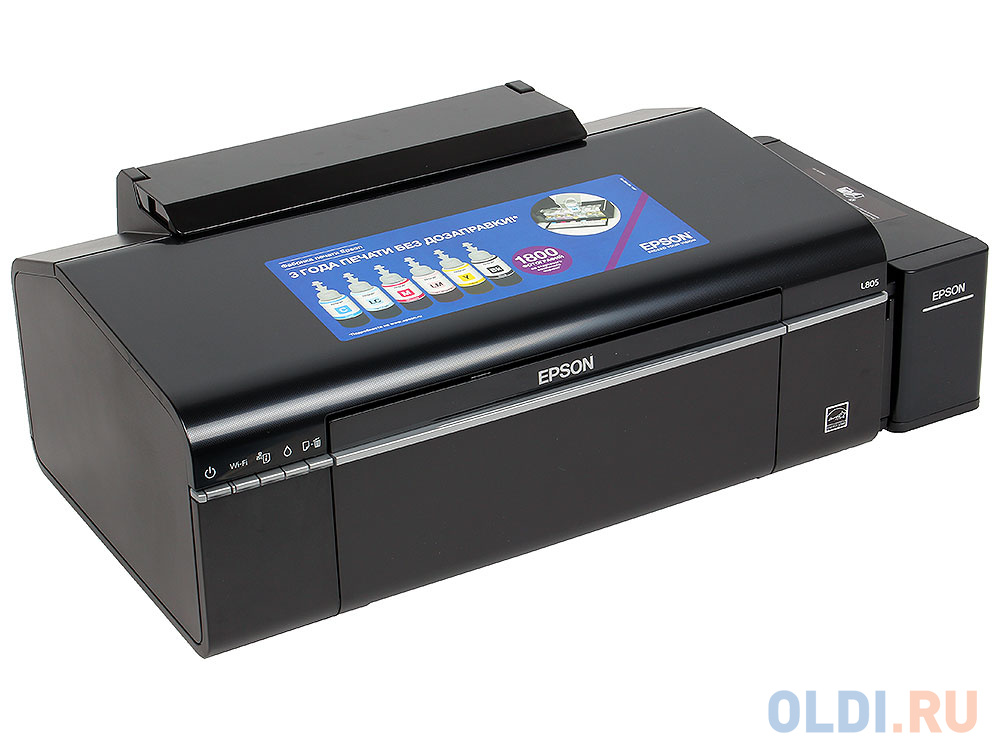 Принтер EPSON L805 (Фабрика Печати, 37ppm, 5760x1440dpi, струйный, A4, USB 2.0)