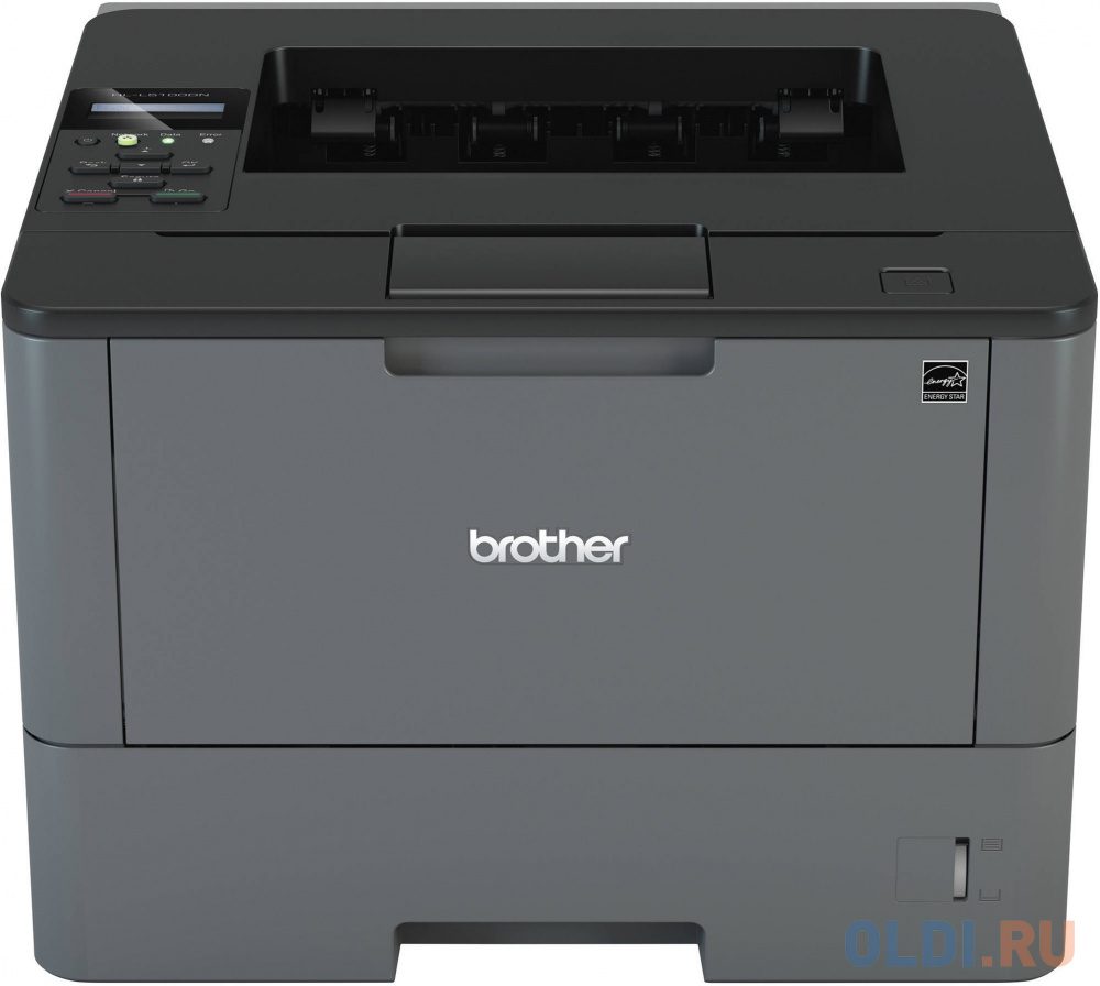 Принтер лазерный Brother HL-L5100DN A4, 40стр/мин, дуплекс, 256Мб, USB, LAN (замена HL-5450DN) принтер brother hl 1223wr