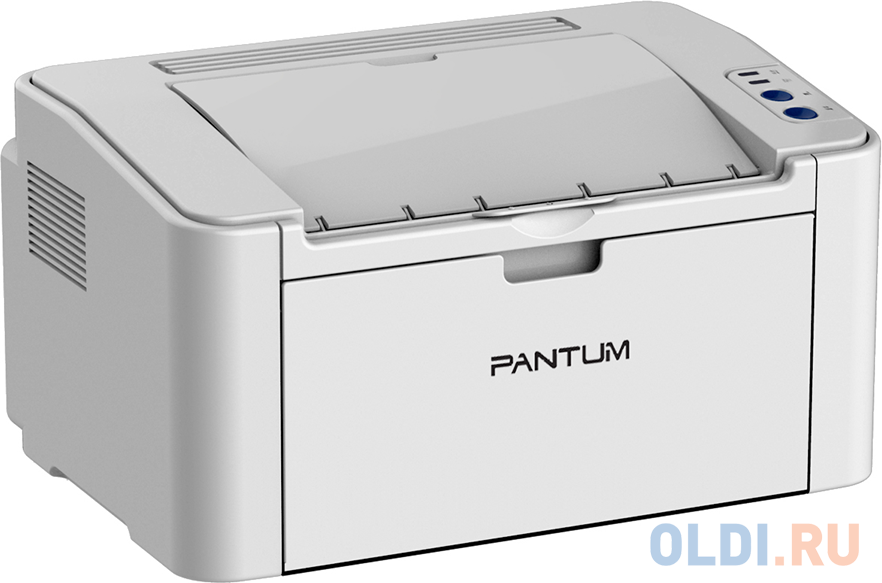 Принтер Pantum P2200 (лазерный, ч.б., А4, 20 стр/мин, 1200x1200 dpi, 64Мб RAM, лоток 150 листов, USB, серый корпус) - фото 2