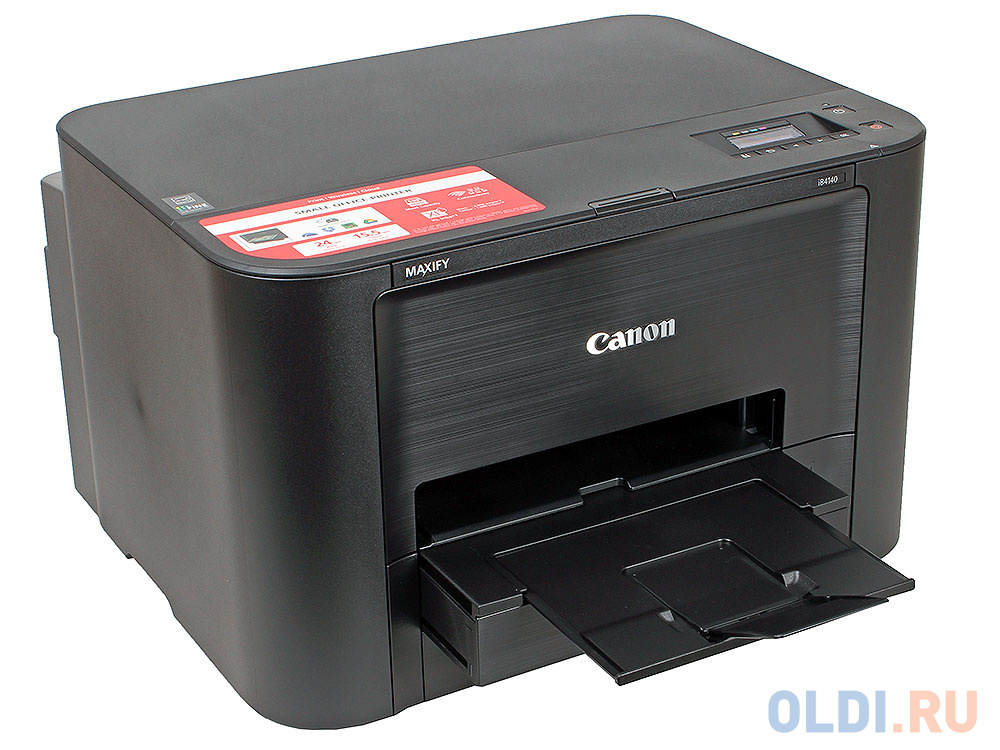 Принтер Canon MAXIFY iB4140 (струйный 24 стр./мин, 600 x 1200 dpi, duplex, А4, USB, WiFi, LAN) 0972C007 - фото 1