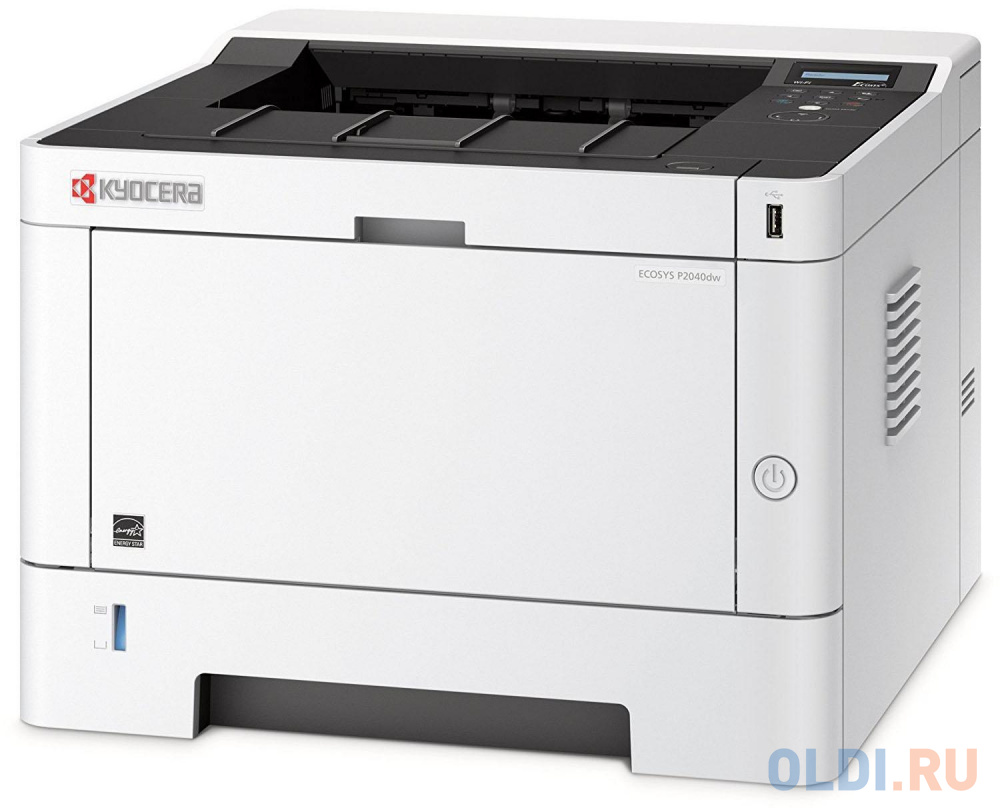 Принтер Kyocera P2040Dw (Лазерный, A4, 1200dpi, 256Mb, 40 ppm, дуплекс, USB, WiFi,  Network) (картридж TK-1160) 1102RY3NL0 - фото 3