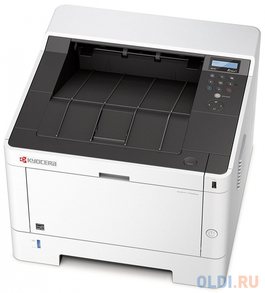 Принтер Kyocera P2040Dw (Лазерный, A4, 1200dpi, 256Mb, 40 ppm, дуплекс, USB, WiFi,  Network) (картридж TK-1160) 1102RY3NL0 - фото 4