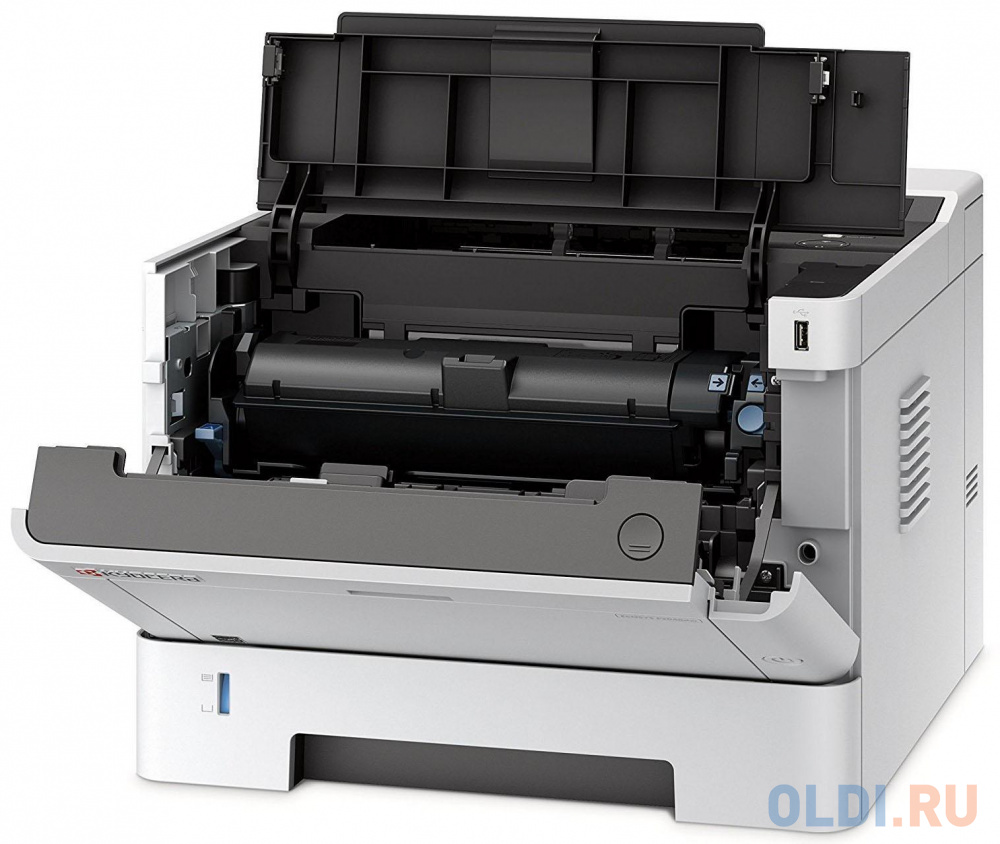 Принтер Kyocera P2040Dw (Лазерный, A4, 1200dpi, 256Mb, 40 ppm, дуплекс, USB, WiFi,  Network) (картридж TK-1160) 1102RY3NL0 - фото 5