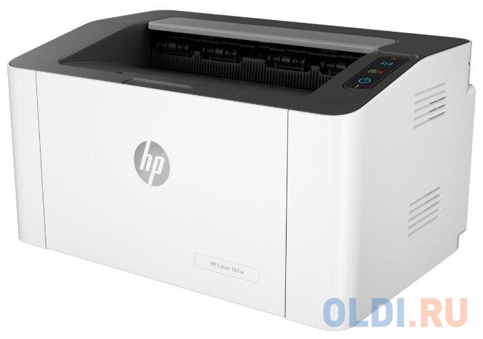 Принтер HP Laser 107w <4ZB78A> A4, 20стр/мин, 64Мб, USB, WiFi (замена SS272C Samsung SL-M2020W) - фото 1