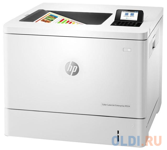 Принтер лазерный HP Color LaserJet Enterprise M554dn (7ZU81A) A4 Duplex
