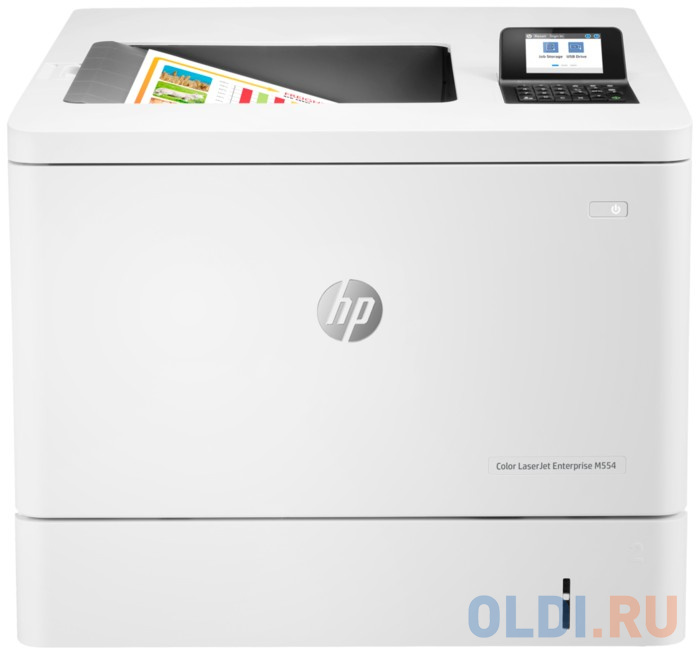 Лазерный принтер HP Color LaserJet Enterprise M554dn 7ZU81A фото
