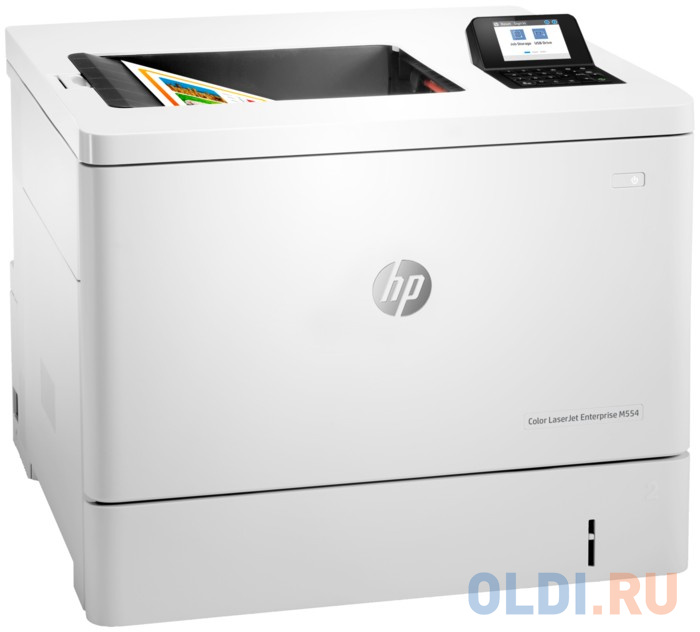 Лазерный принтер HP Color LaserJet Enterprise M554dn 7ZU81A фото