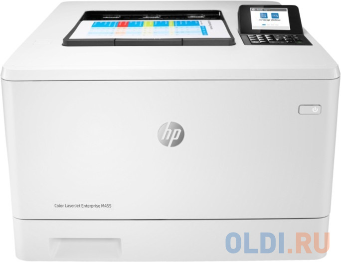 Лазерный принтер HP Color LaserJet Pro M455dn выходной лоток hp laserjet на 500 листов t0f27a