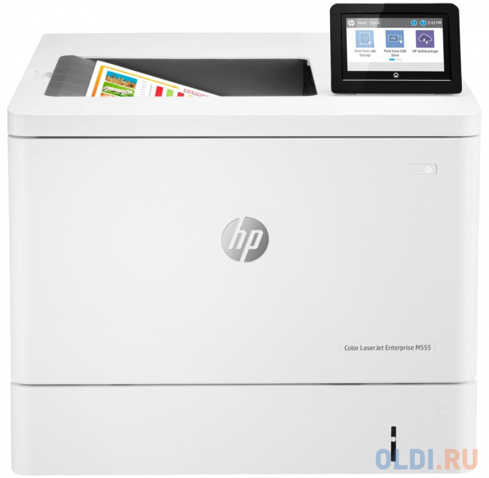 Лазерный принтер HP Color LaserJet Enterprise M555dn 7ZU78A лазерный принтер hp color laserjet pro 4203dw