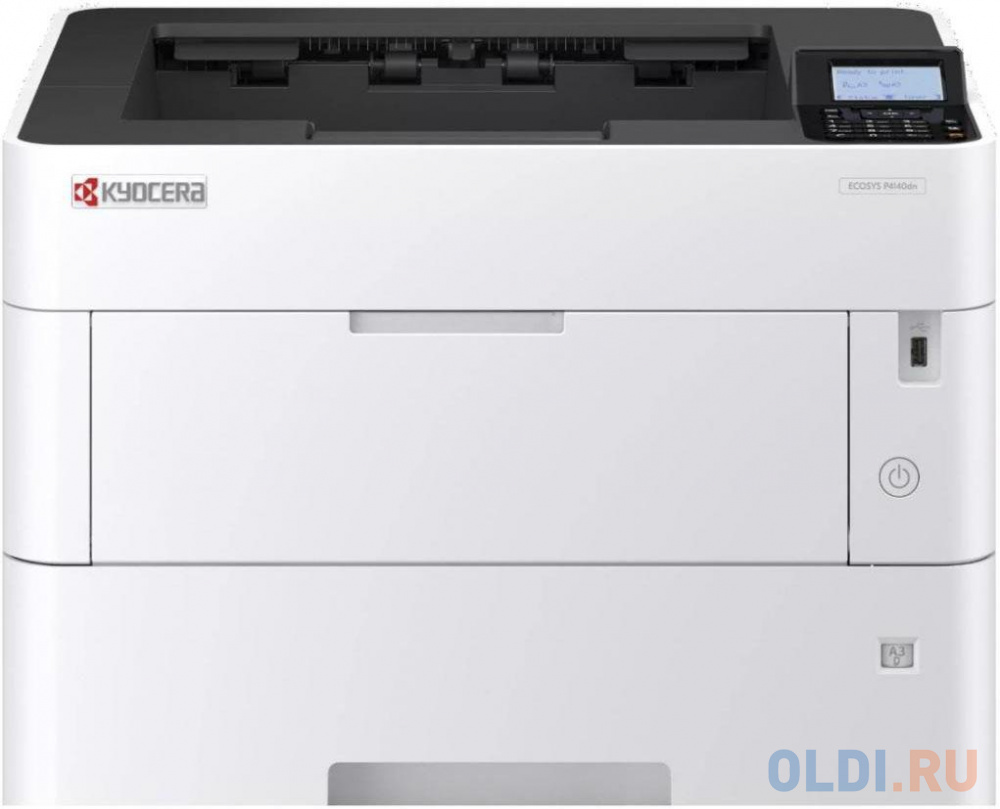 Принтер лазерный Kyocera P4140dn (1102Y43NL0) A3 Duplex Net - фото 1