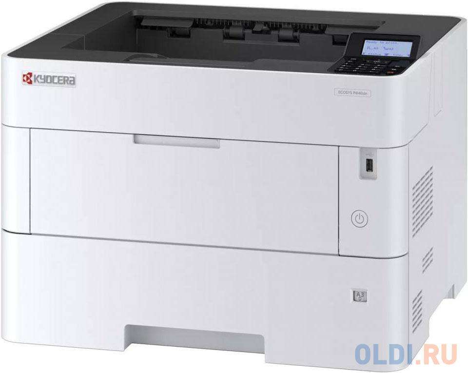 Принтер лазерный Kyocera P4140dn (1102Y43NL0) A3 Duplex Net - фото 3