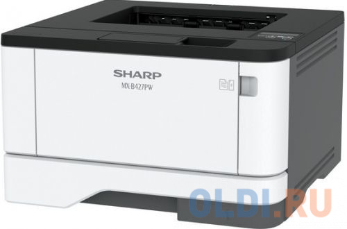 Лазерный принтер Sharp MXB427PWEU, цвет белый, размер 368 х 363 х 222 мм - фото 3