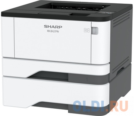 Лазерный принтер Sharp MXB427PWEU, цвет белый, размер 368 х 363 х 222 мм - фото 4
