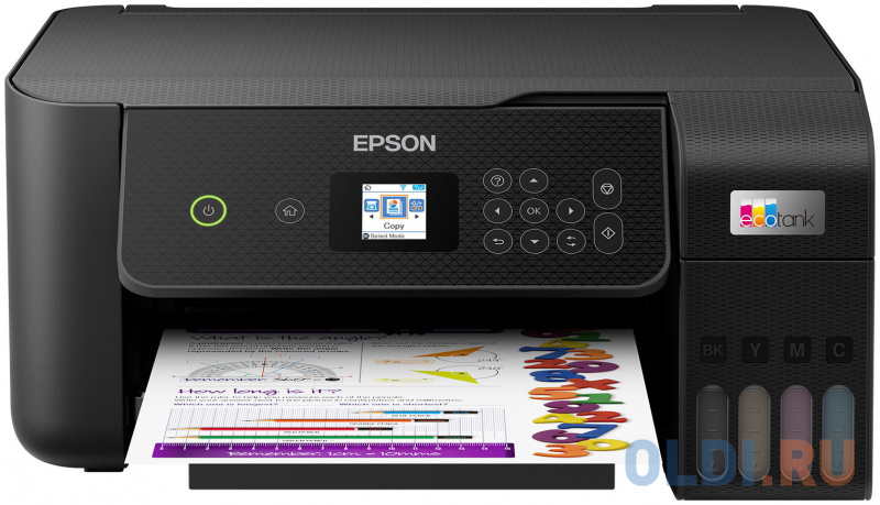 Фабрика Печати Epson L3260, А4, 4 цв., копир/принтер/сканер, USB, WiFi Direct (C11CJ66409 / C11CJ66414/C11CJ66507) струйный принтер epson l805
