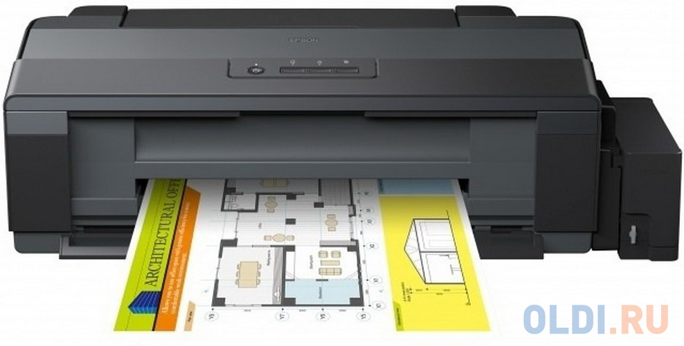 Струйный принтер Epson L1300, цвет чёрный, размер 705 х 215 х 322 мм - фото 1