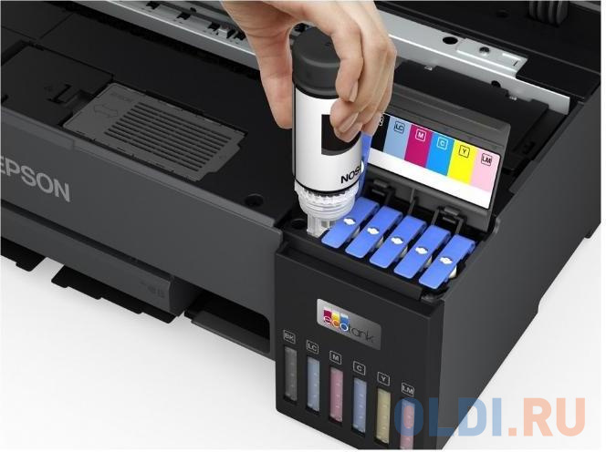 Принтер струйный Epson L18050 (C11CK38403) A3 WiFi черный - фото 2