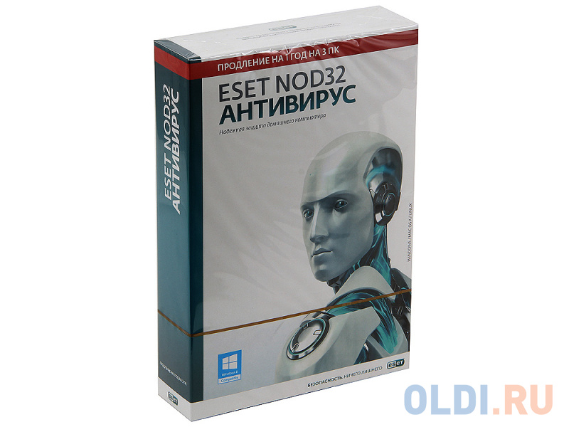 

Антивирус ESET NOD32 продление лицензии на 12 мес на 3ПК коробка NOD32-ENA-RN-BOX3-1-1