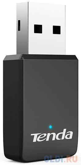 Tenda WiFi Adapter USB U9 (USB2.0, WLAN 650Mbps, 802.11ac) 1x int Antenna - фото 1