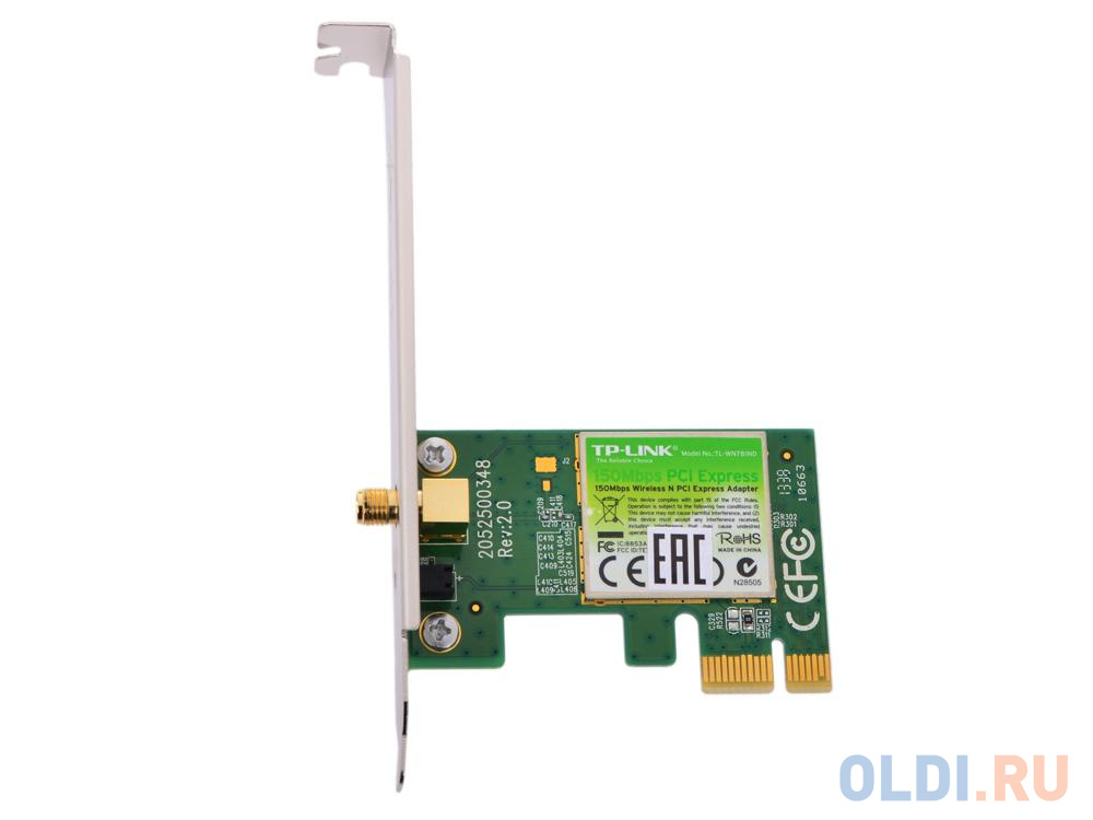 Адаптер TP-Link TL-WN781ND Wireless PCI Express Adapter, Atheros, 2.4GHz, 802.11n от OLDI