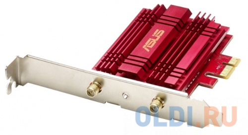 

Беспроводной PCI-E адаптер ASUS PCE-AC56 802.11ac 1267Mbps 2.4 или 5ГГц