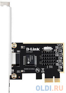 Сетевой адаптер Gigabit Ethernet D-Link DGE-562T DGE-562T/A1A PCI Express x1 сетевой адаптер vention usb 3 0 m gigabit ethernet rj45 f otg хаб 3xusb 0 15м