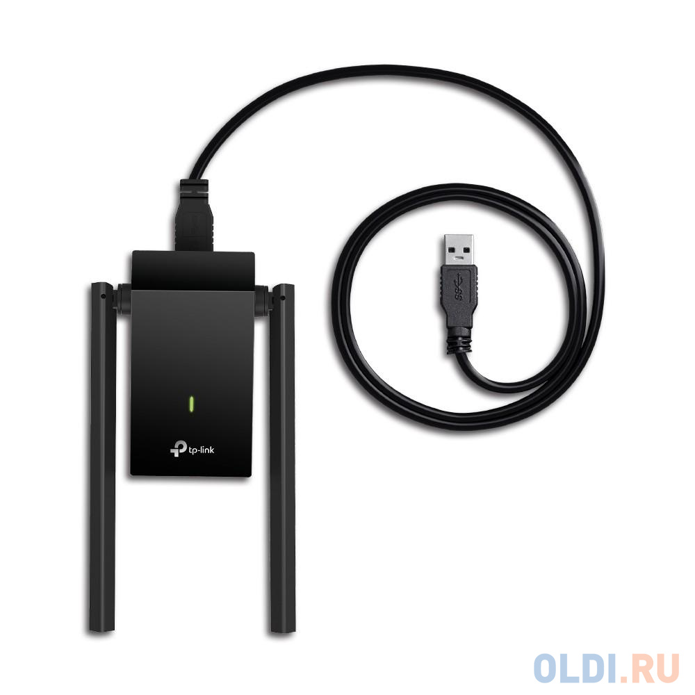 Сетевой адаптер WiFi TP-Link Archer T4U Plus AC1300 USB 3.0 (ант.внеш.несъем.) 2ант. от OLDI