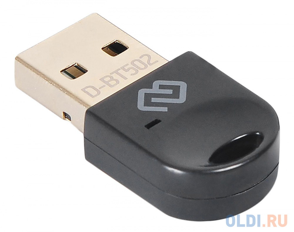 Адаптер USB Digma D-BT502 Bluetooth 5.0+EDR class 1.5 20м черный адаптер usb buro bu bt502 bluetooth 5 0 edr class 1 5 20м
