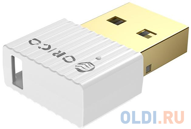 Адаптер USB Bluetooth Orico BTA-508 (белый), размер 24,6х16,2х 7,0 мм - фото 2