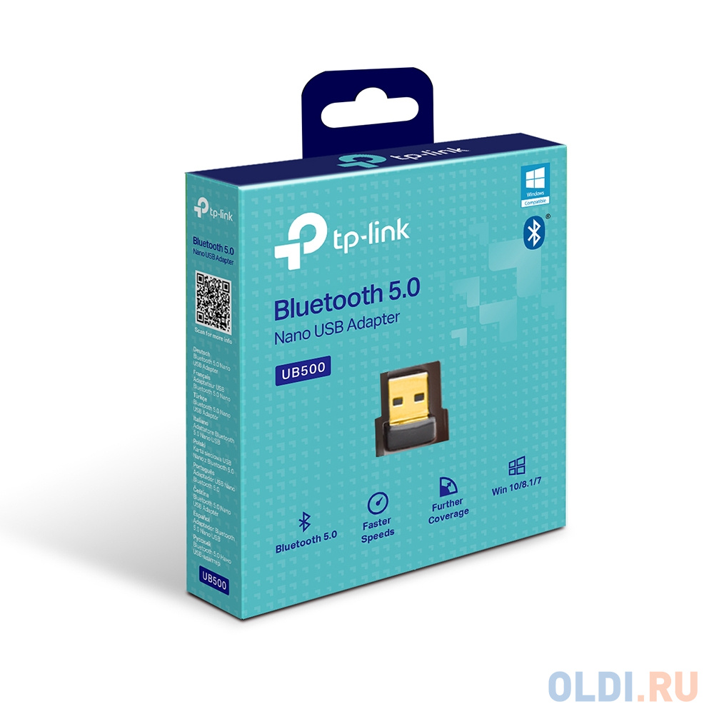 Адаптер Bluetooth TP-Link UB500 USB 2.0 (ант.внутр.) фото